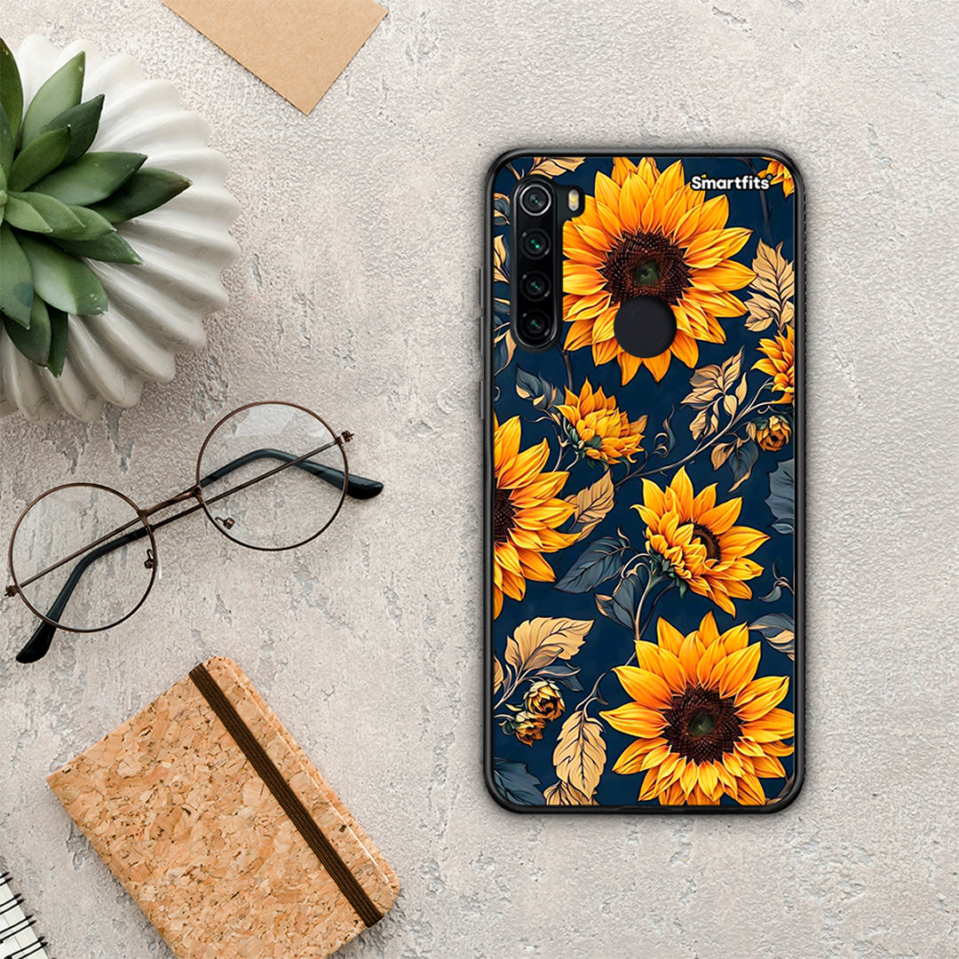 Autumn Sunflowers - Xiaomi Redmi Note 8 case