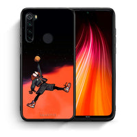 Thumbnail for Θήκη Xiaomi Redmi Note 8 Basketball Hero από τη Smartfits με σχέδιο στο πίσω μέρος και μαύρο περίβλημα | Xiaomi Redmi Note 8 Basketball Hero case with colorful back and black bezels