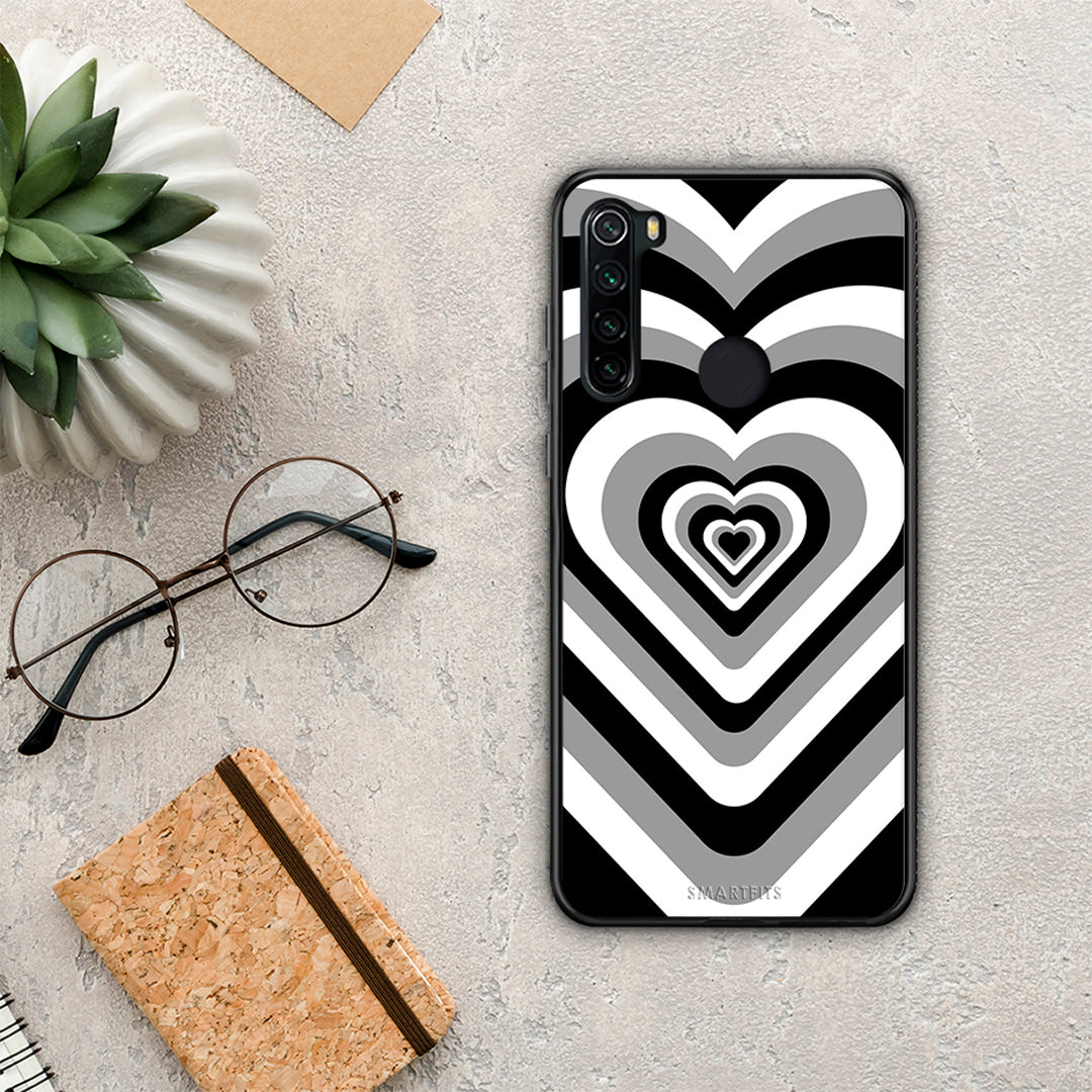 Black Hearts - Xiaomi Redmi Note 8 case
