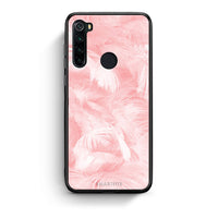Thumbnail for 33 - Xiaomi Redmi Note 8 Pink Feather Boho case, cover, bumper