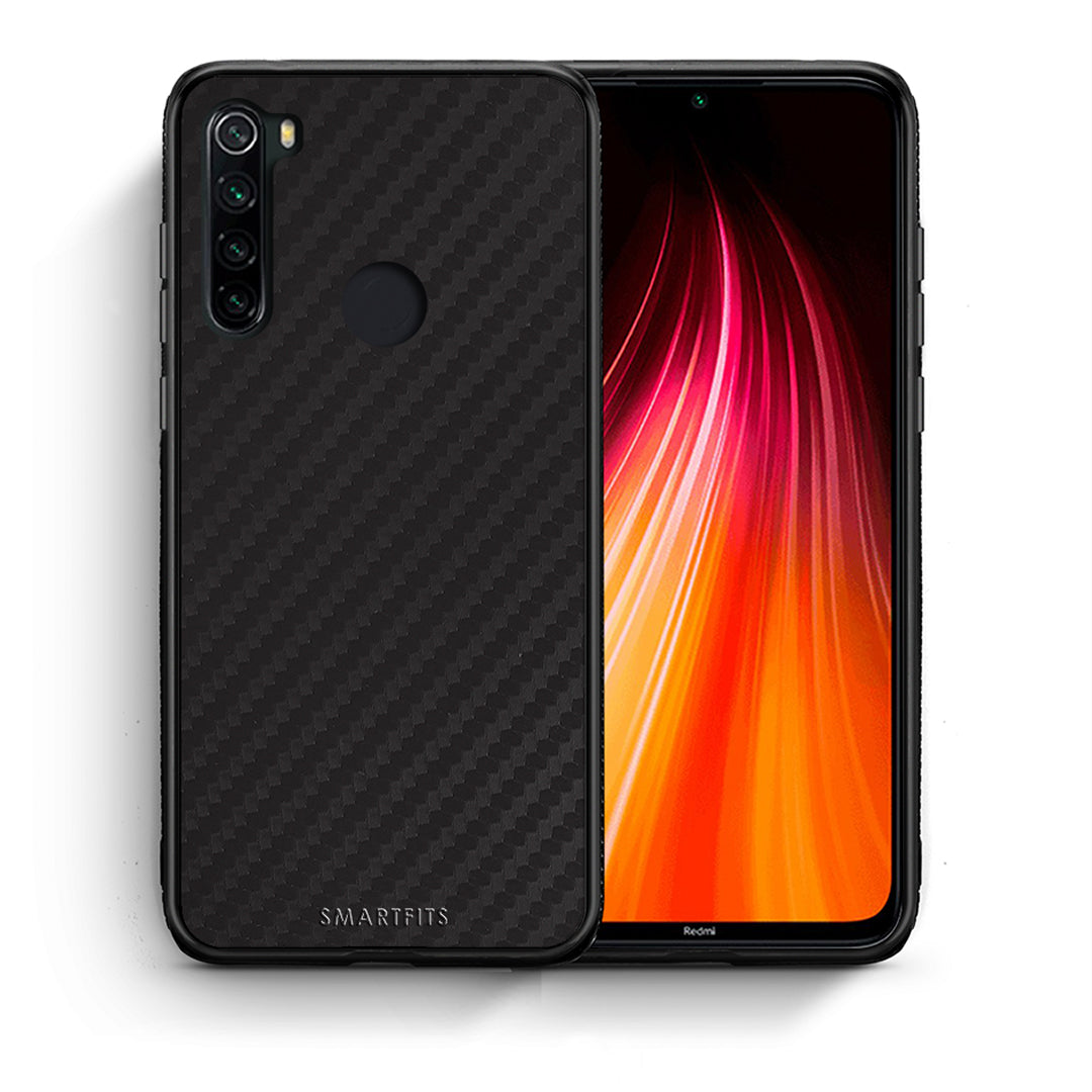 Θήκη Xiaomi Redmi Note 8 Carbon Black από τη Smartfits με σχέδιο στο πίσω μέρος και μαύρο περίβλημα | Xiaomi Redmi Note 8 Carbon Black case with colorful back and black bezels