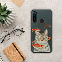 Thumbnail for Cat Goldfish - Xiaomi Redmi Note 8 case