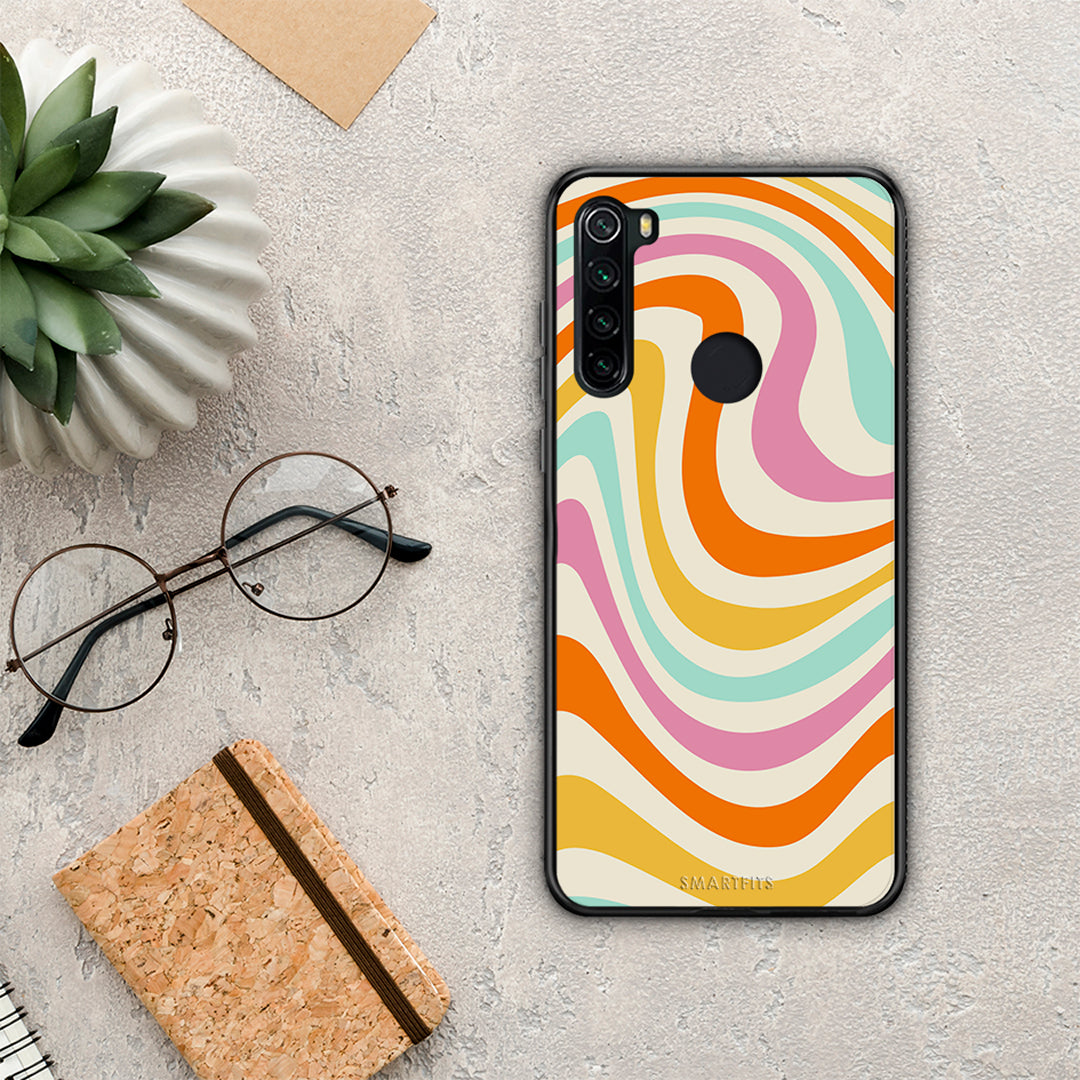 Colorful Waves - Xiaomi Redmi Note 8 case