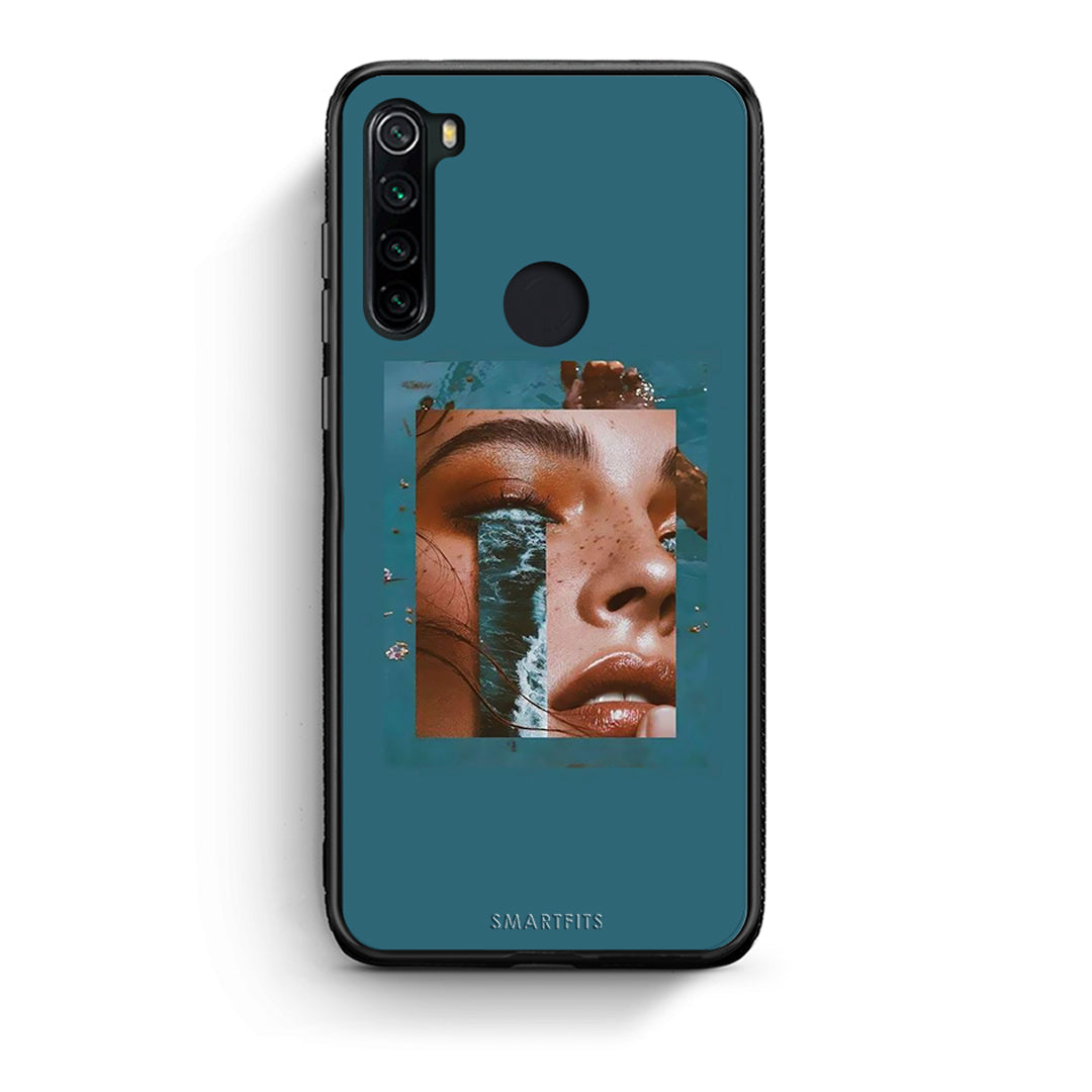 Xiaomi Redmi Note 8 Cry An Ocean θήκη από τη Smartfits με σχέδιο στο πίσω μέρος και μαύρο περίβλημα | Smartphone case with colorful back and black bezels by Smartfits