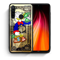 Thumbnail for Θήκη Xiaomi Redmi Note 8 Duck Money από τη Smartfits με σχέδιο στο πίσω μέρος και μαύρο περίβλημα | Xiaomi Redmi Note 8 Duck Money case with colorful back and black bezels