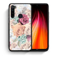 Thumbnail for Θήκη Xiaomi Redmi Note 8 Bouquet Floral από τη Smartfits με σχέδιο στο πίσω μέρος και μαύρο περίβλημα | Xiaomi Redmi Note 8 Bouquet Floral case with colorful back and black bezels