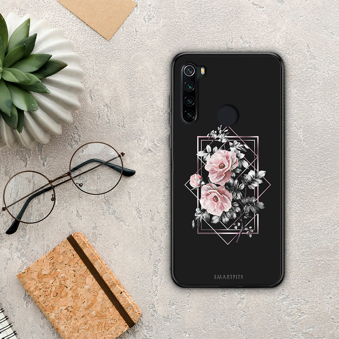 Flower Frame - Xiaomi Redmi Note 8 case