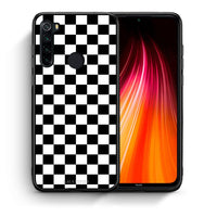 Thumbnail for Θήκη Xiaomi Redmi Note 8 Squares Geometric από τη Smartfits με σχέδιο στο πίσω μέρος και μαύρο περίβλημα | Xiaomi Redmi Note 8 Squares Geometric case with colorful back and black bezels