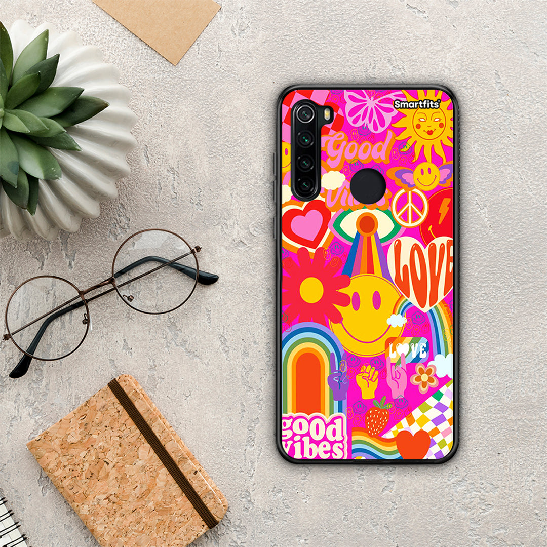 Hippie Love - Xiaomi Redmi Note 8 case