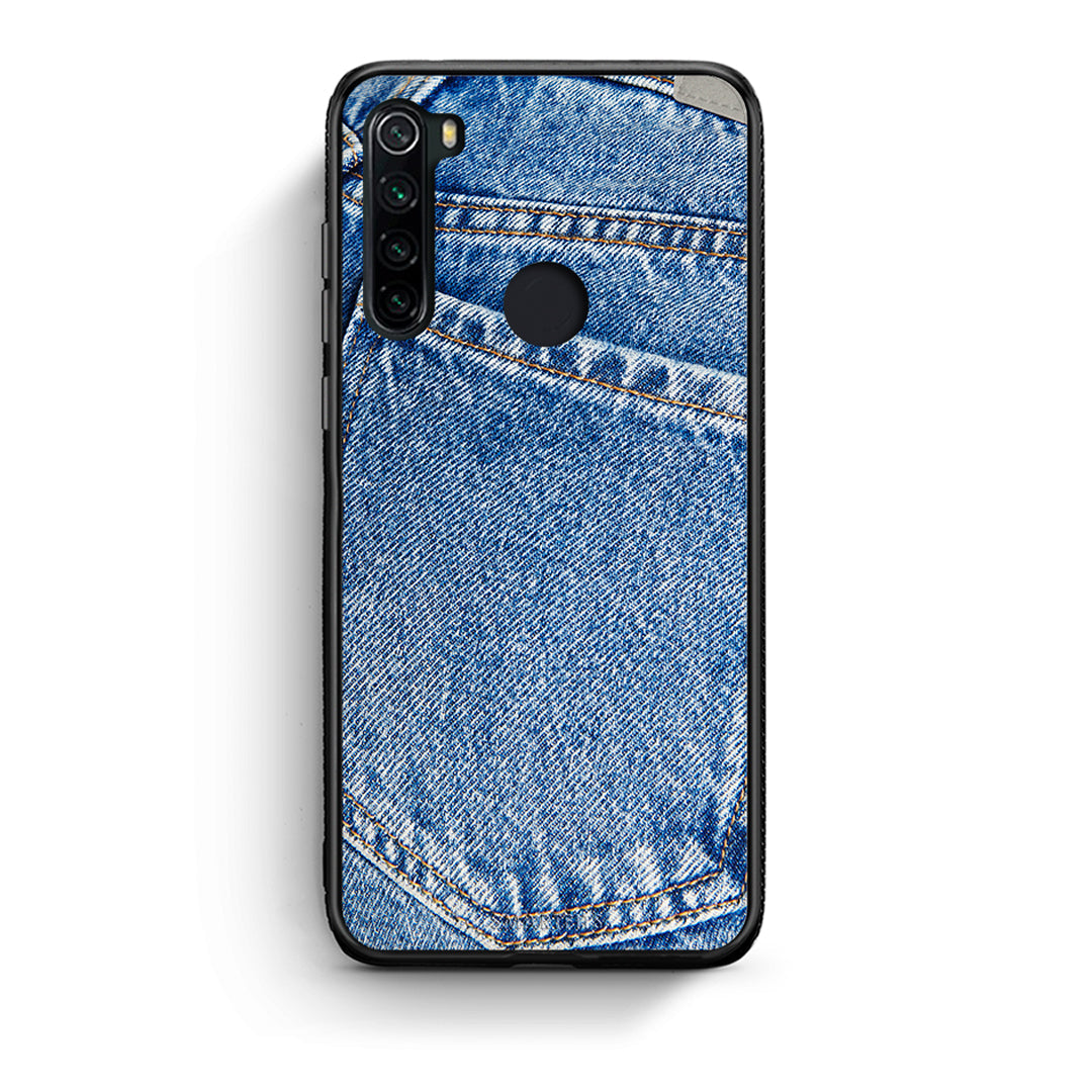 Xiaomi Redmi Note 8 Jeans Pocket θήκη από τη Smartfits με σχέδιο στο πίσω μέρος και μαύρο περίβλημα | Smartphone case with colorful back and black bezels by Smartfits