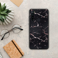 Thumbnail for Marble Black Rosegold - Xiaomi Redmi Note 8 case
