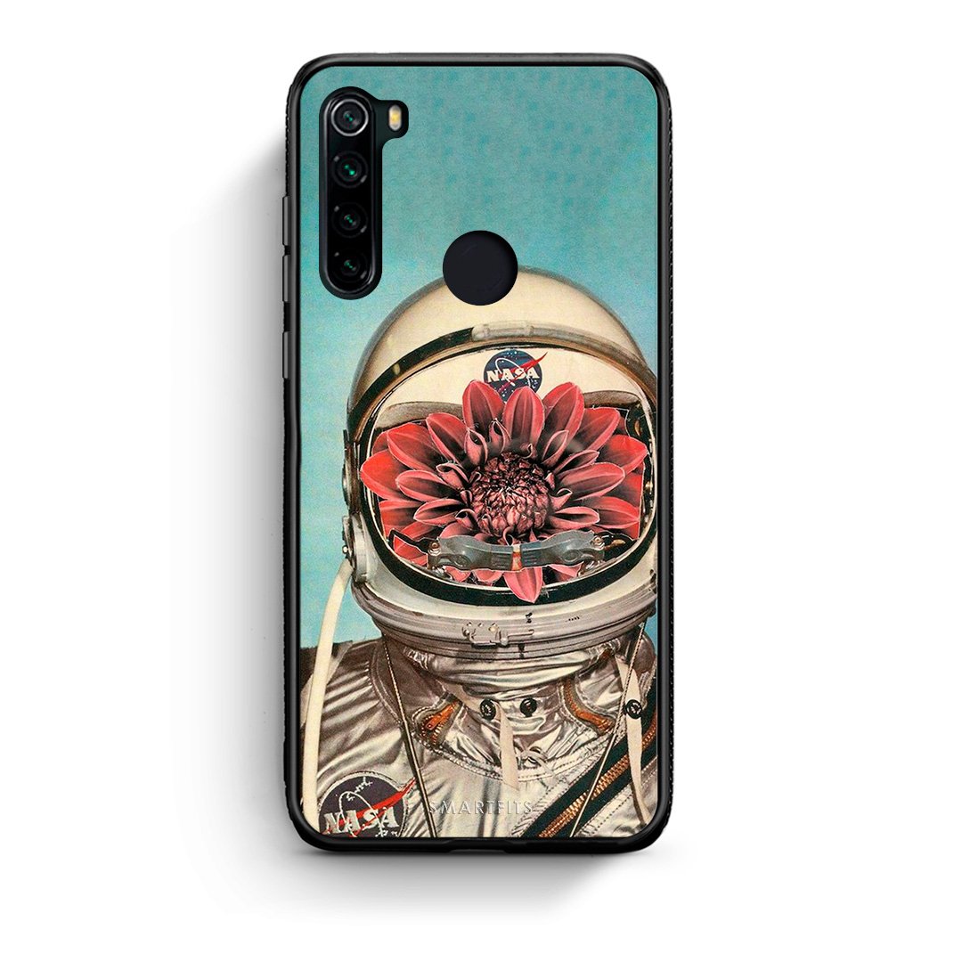 Xiaomi Redmi Note 8 Nasa Bloom θήκη από τη Smartfits με σχέδιο στο πίσω μέρος και μαύρο περίβλημα | Smartphone case with colorful back and black bezels by Smartfits