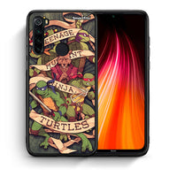 Thumbnail for Θήκη Xiaomi Redmi Note 8 Ninja Turtles από τη Smartfits με σχέδιο στο πίσω μέρος και μαύρο περίβλημα | Xiaomi Redmi Note 8 Ninja Turtles case with colorful back and black bezels