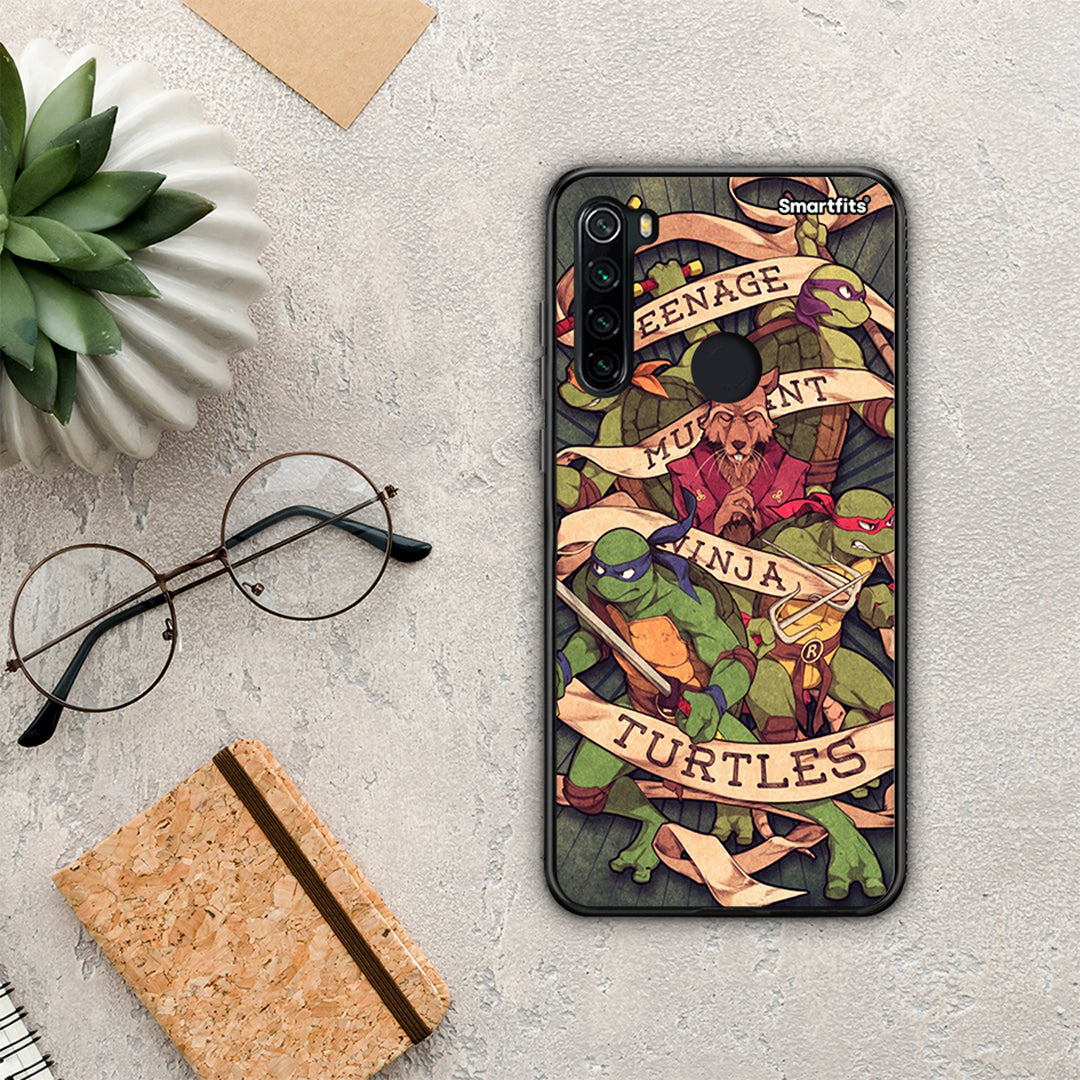 Ninja Turtles - Xiaomi Redmi Note 8 θήκη