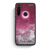 Thumbnail for Xiaomi Redmi Note 8 Pink Moon Θήκη από τη Smartfits με σχέδιο στο πίσω μέρος και μαύρο περίβλημα | Smartphone case with colorful back and black bezels by Smartfits