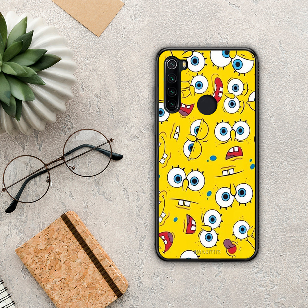 PopArt Sponge - Xiaomi Redmi Note 8 case 