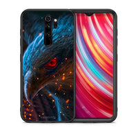 Thumbnail for Θήκη Xiaomi Redmi Note 8 Pro Eagle PopArt από τη Smartfits με σχέδιο στο πίσω μέρος και μαύρο περίβλημα | Xiaomi Redmi Note 8 Pro Eagle PopArt case with colorful back and black bezels