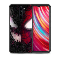 Thumbnail for Θήκη Xiaomi Redmi Note 8 Pro SpiderVenom PopArt από τη Smartfits με σχέδιο στο πίσω μέρος και μαύρο περίβλημα | Xiaomi Redmi Note 8 Pro SpiderVenom PopArt case with colorful back and black bezels