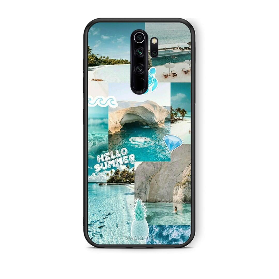 Xiaomi Redmi Note 8 Pro Aesthetic Summer Θήκη από τη Smartfits με σχέδιο στο πίσω μέρος και μαύρο περίβλημα | Smartphone case with colorful back and black bezels by Smartfits