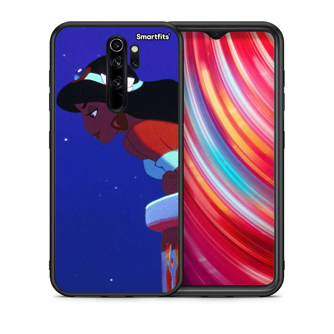 Θήκη Xiaomi Redmi Note 8 Pro Alladin And Jasmine Love 2 από τη Smartfits με σχέδιο στο πίσω μέρος και μαύρο περίβλημα | Xiaomi Redmi Note 8 Pro Alladin And Jasmine Love 2 case with colorful back and black bezels