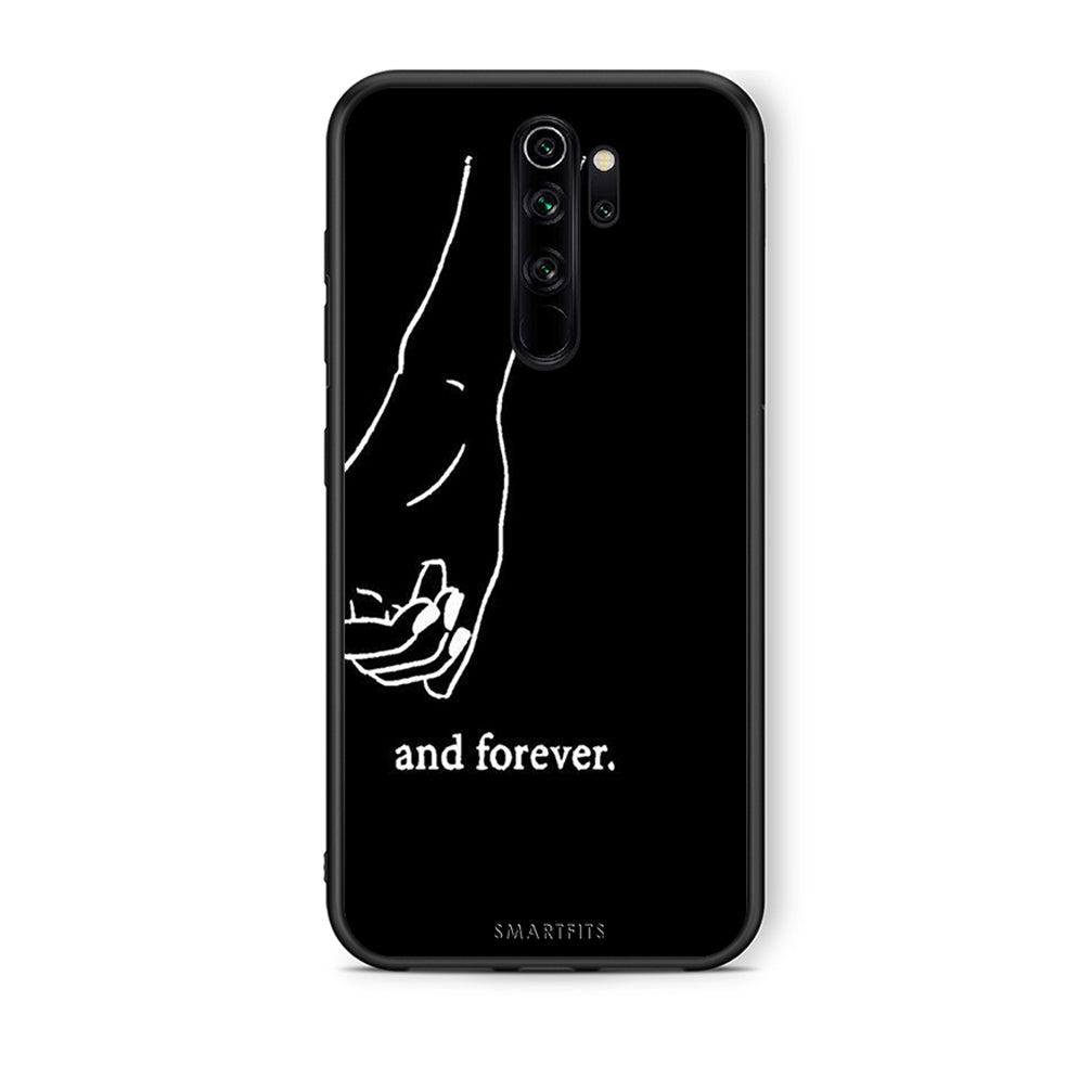 Xiaomi Redmi Note 8 Pro Always & Forever 2 Θήκη Αγίου Βαλεντίνου από τη Smartfits με σχέδιο στο πίσω μέρος και μαύρο περίβλημα | Smartphone case with colorful back and black bezels by Smartfits