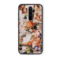 Thumbnail for Xiaomi Redmi Note 8 Pro Anime Collage θήκη από τη Smartfits με σχέδιο στο πίσω μέρος και μαύρο περίβλημα | Smartphone case with colorful back and black bezels by Smartfits