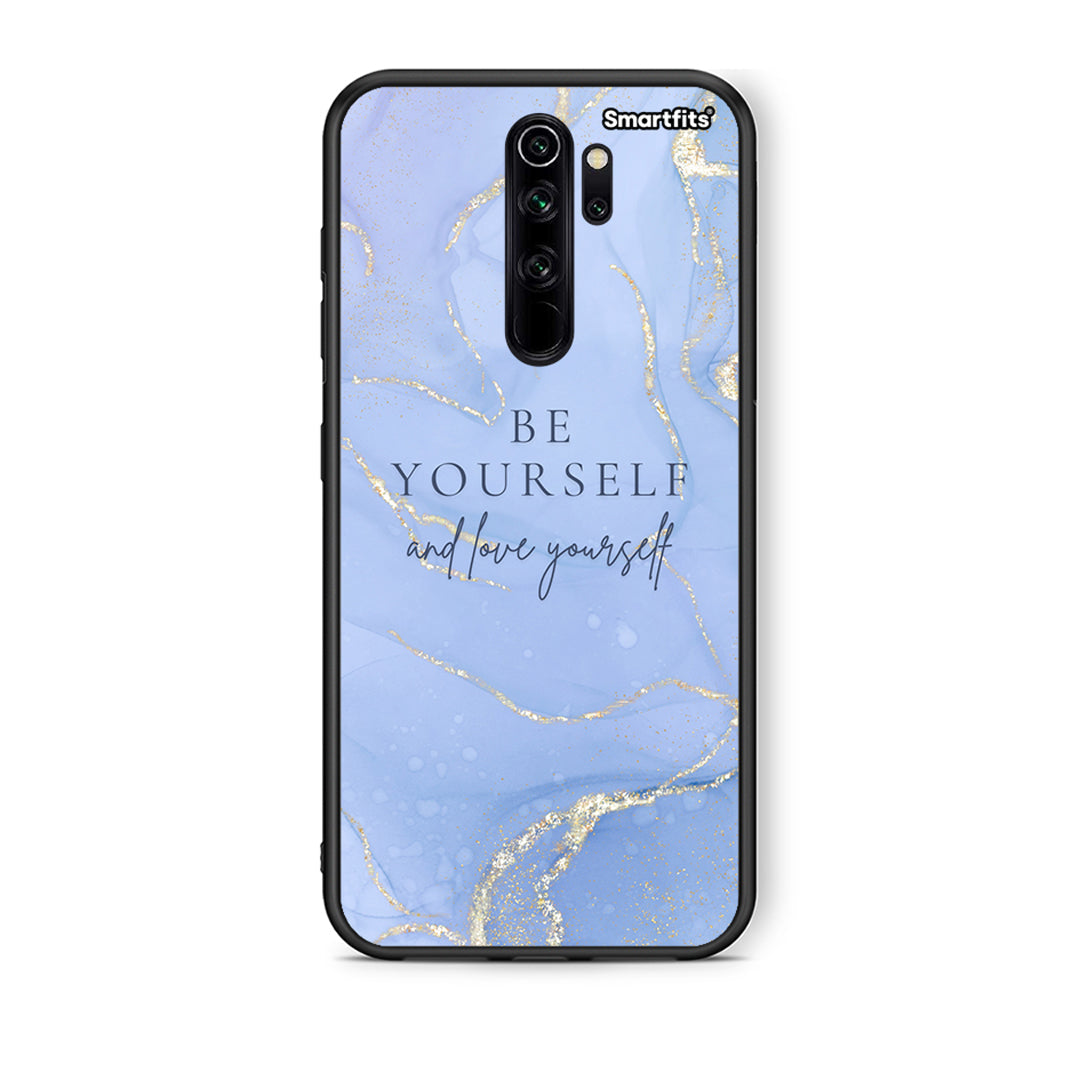 Xiaomi Redmi Note 8 Pro Be Yourself θήκη από τη Smartfits με σχέδιο στο πίσω μέρος και μαύρο περίβλημα | Smartphone case with colorful back and black bezels by Smartfits