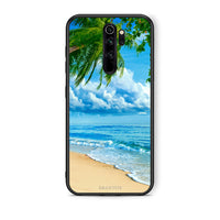 Thumbnail for Xiaomi Redmi Note 8 Pro Beautiful Beach θήκη από τη Smartfits με σχέδιο στο πίσω μέρος και μαύρο περίβλημα | Smartphone case with colorful back and black bezels by Smartfits