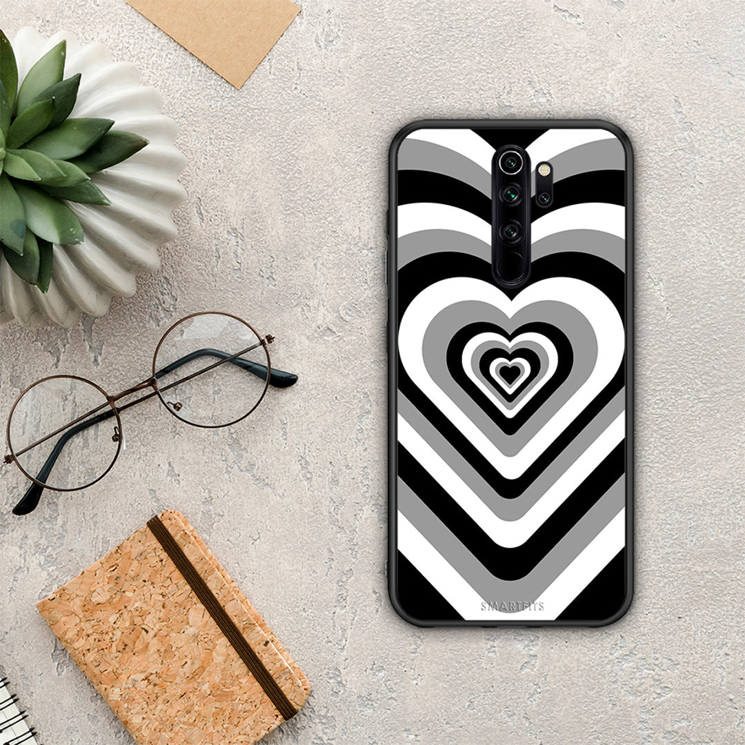 Black Hearts - Xiaomi Redmi Note 8 Pro case