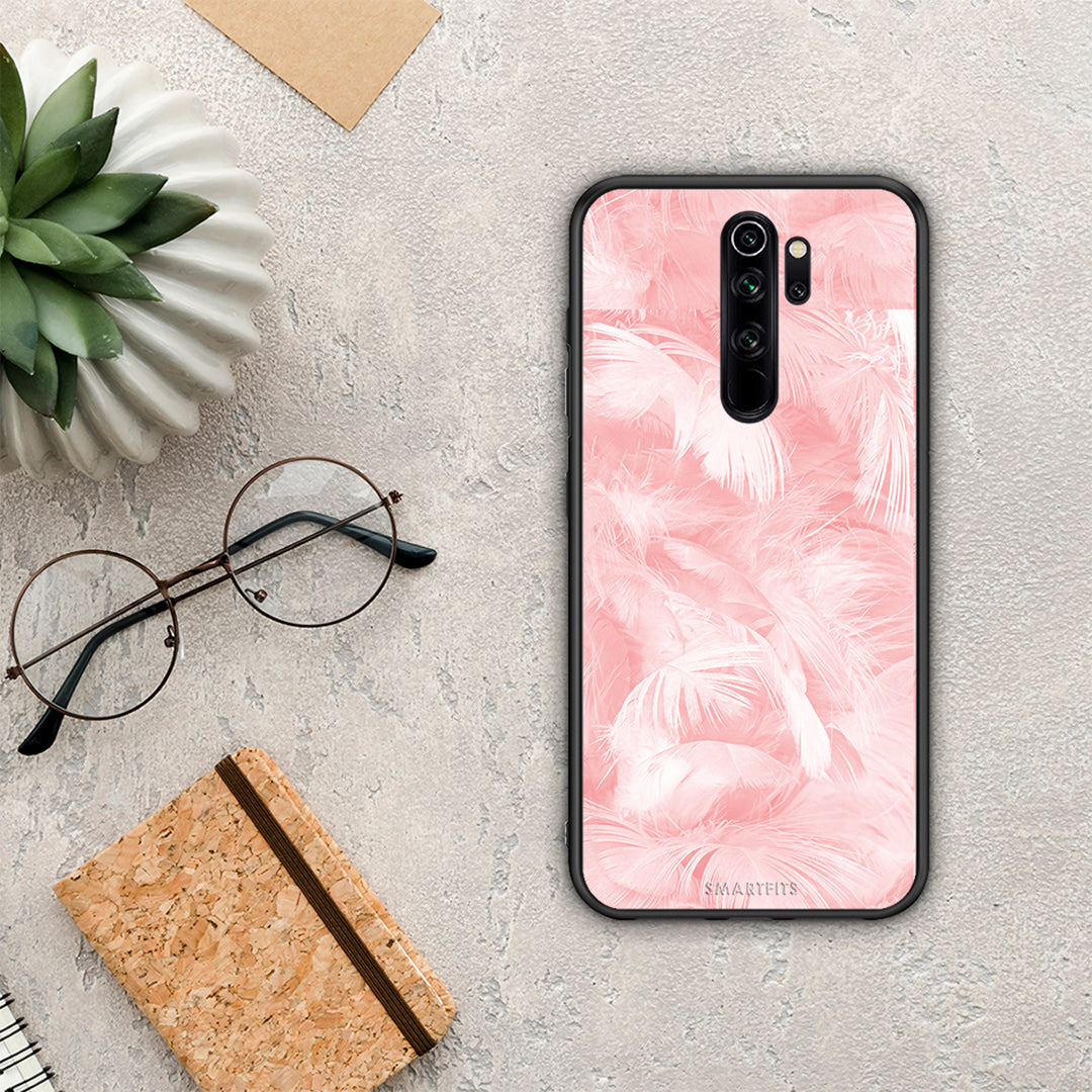 Boho Pink Feather - Xiaomi Redmi Note 8 Pro case