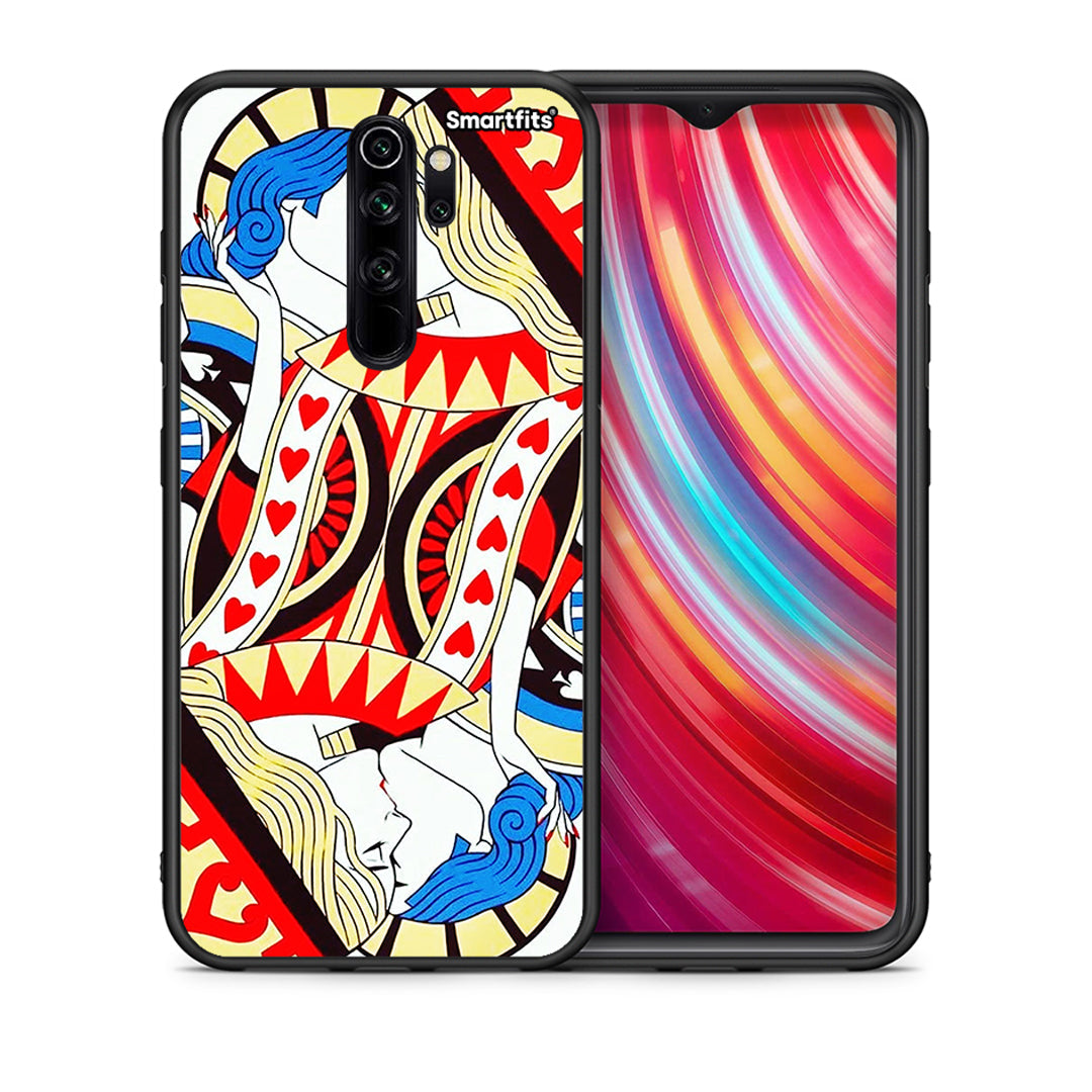 Θήκη Xiaomi Redmi Note 8 Pro Card Love από τη Smartfits με σχέδιο στο πίσω μέρος και μαύρο περίβλημα | Xiaomi Redmi Note 8 Pro Card Love case with colorful back and black bezels