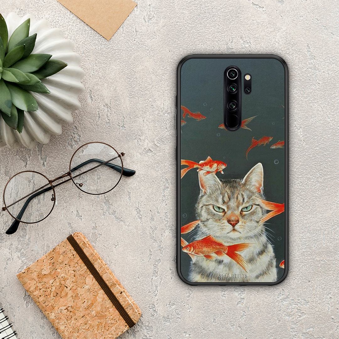 Cat Goldfish - Xiaomi Redmi Note 8 Pro case