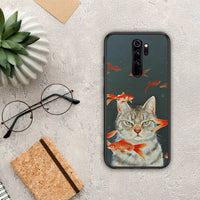 Thumbnail for Cat Goldfish - Xiaomi Redmi Note 8 Pro case
