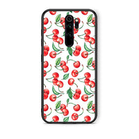 Thumbnail for Xiaomi Redmi Note 8 Pro Cherry Summer θήκη από τη Smartfits με σχέδιο στο πίσω μέρος και μαύρο περίβλημα | Smartphone case with colorful back and black bezels by Smartfits