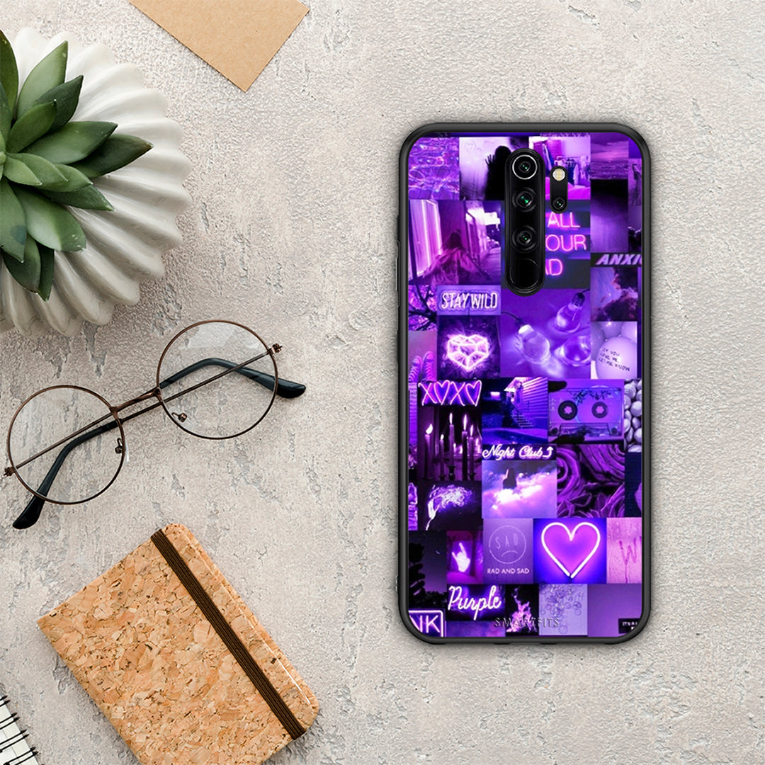 Collage Stay Wild - Xiaomi Redmi Note 8 Pro case