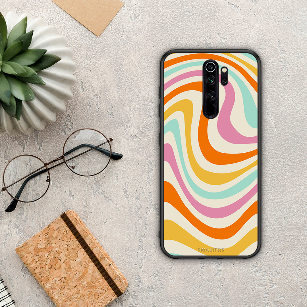 Colorful Waves - Xiaomi Redmi Note 8 Pro case