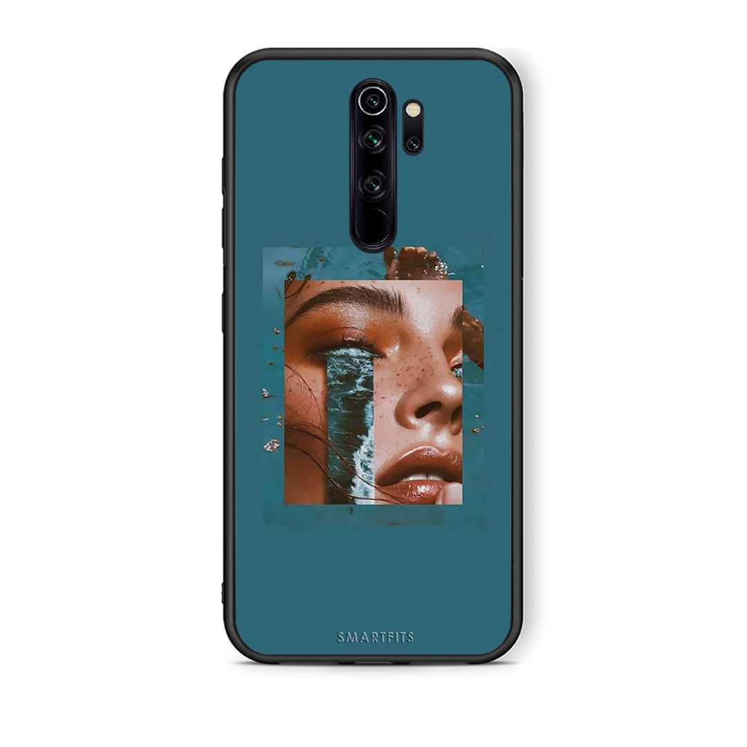 Xiaomi Redmi Note 8 Pro Cry An Ocean θήκη από τη Smartfits με σχέδιο στο πίσω μέρος και μαύρο περίβλημα | Smartphone case with colorful back and black bezels by Smartfits