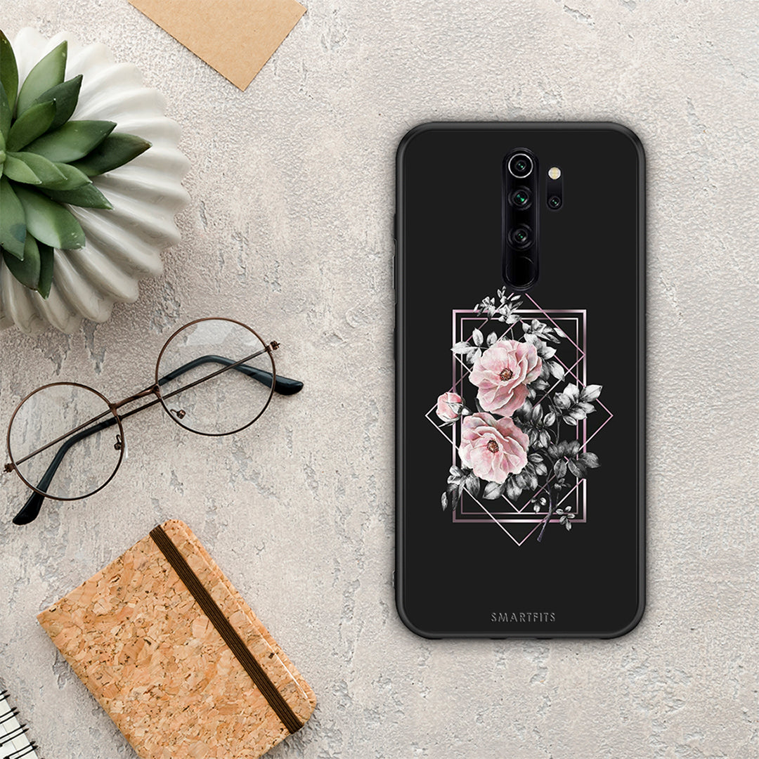 Flower Frame - Xiaomi Redmi Note 8 Pro case