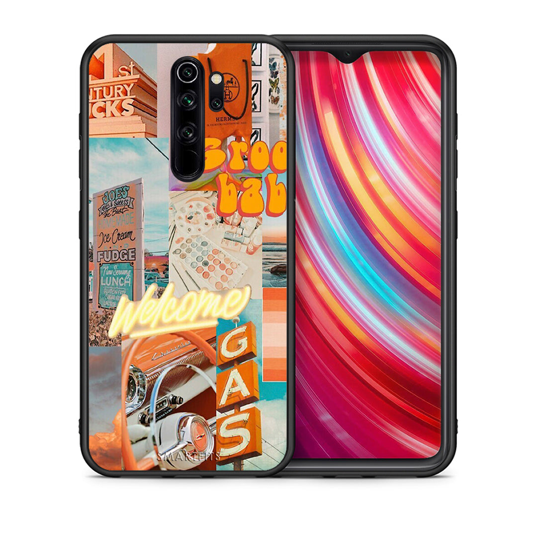 Θήκη Αγίου Βαλεντίνου Xiaomi Redmi Note 8 Pro Groovy Babe από τη Smartfits με σχέδιο στο πίσω μέρος και μαύρο περίβλημα | Xiaomi Redmi Note 8 Pro Groovy Babe case with colorful back and black bezels