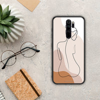 Thumbnail for Lineart Woman - Xiaomi Redmi Note 8 Pro case