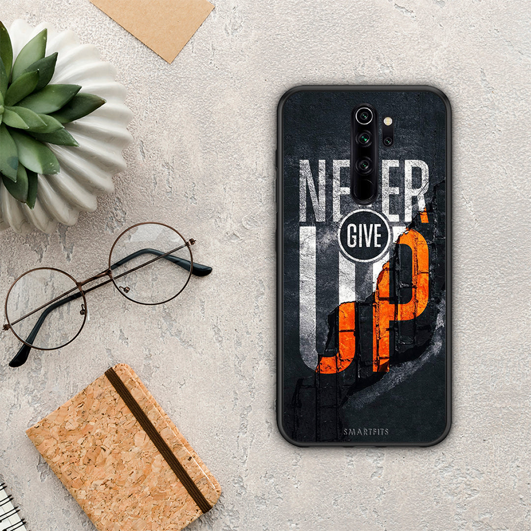 Never Give Up - Xiaomi Redmi Note 8 Pro case