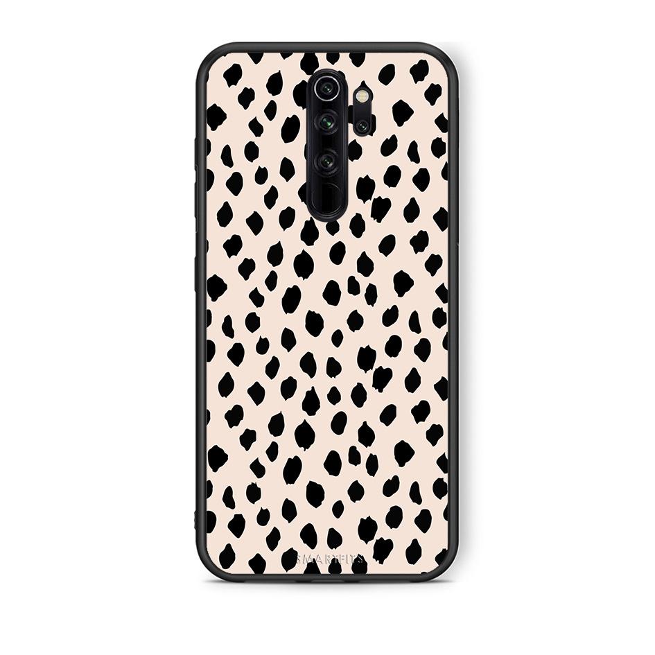 Xiaomi Redmi Note 8 Pro New Polka Dots θήκη από τη Smartfits με σχέδιο στο πίσω μέρος και μαύρο περίβλημα | Smartphone case with colorful back and black bezels by Smartfits