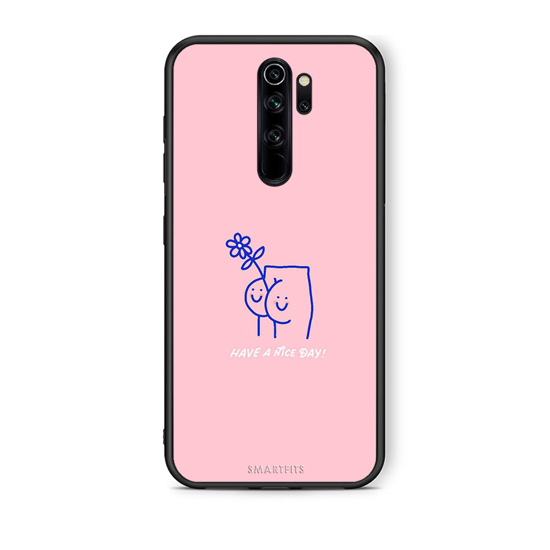 Xiaomi Redmi Note 8 Pro Nice Day θήκη από τη Smartfits με σχέδιο στο πίσω μέρος και μαύρο περίβλημα | Smartphone case with colorful back and black bezels by Smartfits