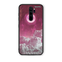 Thumbnail for Xiaomi Redmi Note 8 Pro Pink Moon Θήκη από τη Smartfits με σχέδιο στο πίσω μέρος και μαύρο περίβλημα | Smartphone case with colorful back and black bezels by Smartfits