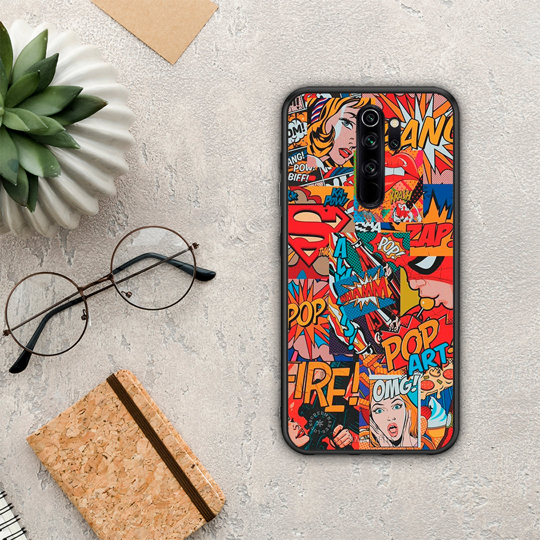 Popart omg - Xiaomi Redmi Note 8 Pro case