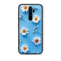 Thumbnail for Xiaomi Redmi Note 8 Pro Real Daisies θήκη από τη Smartfits με σχέδιο στο πίσω μέρος και μαύρο περίβλημα | Smartphone case with colorful back and black bezels by Smartfits