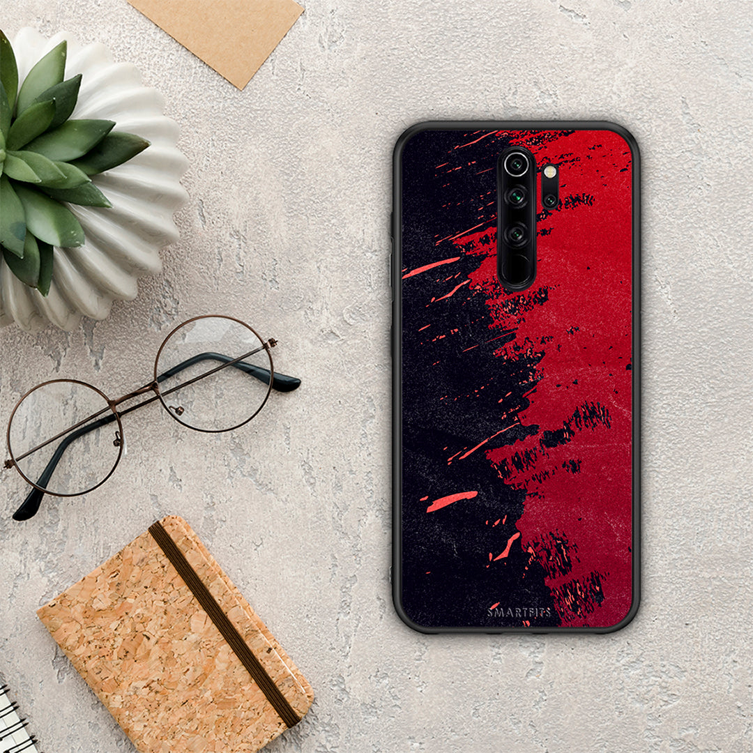 Red Paint - Xiaomi Redmi Note 8 Pro case