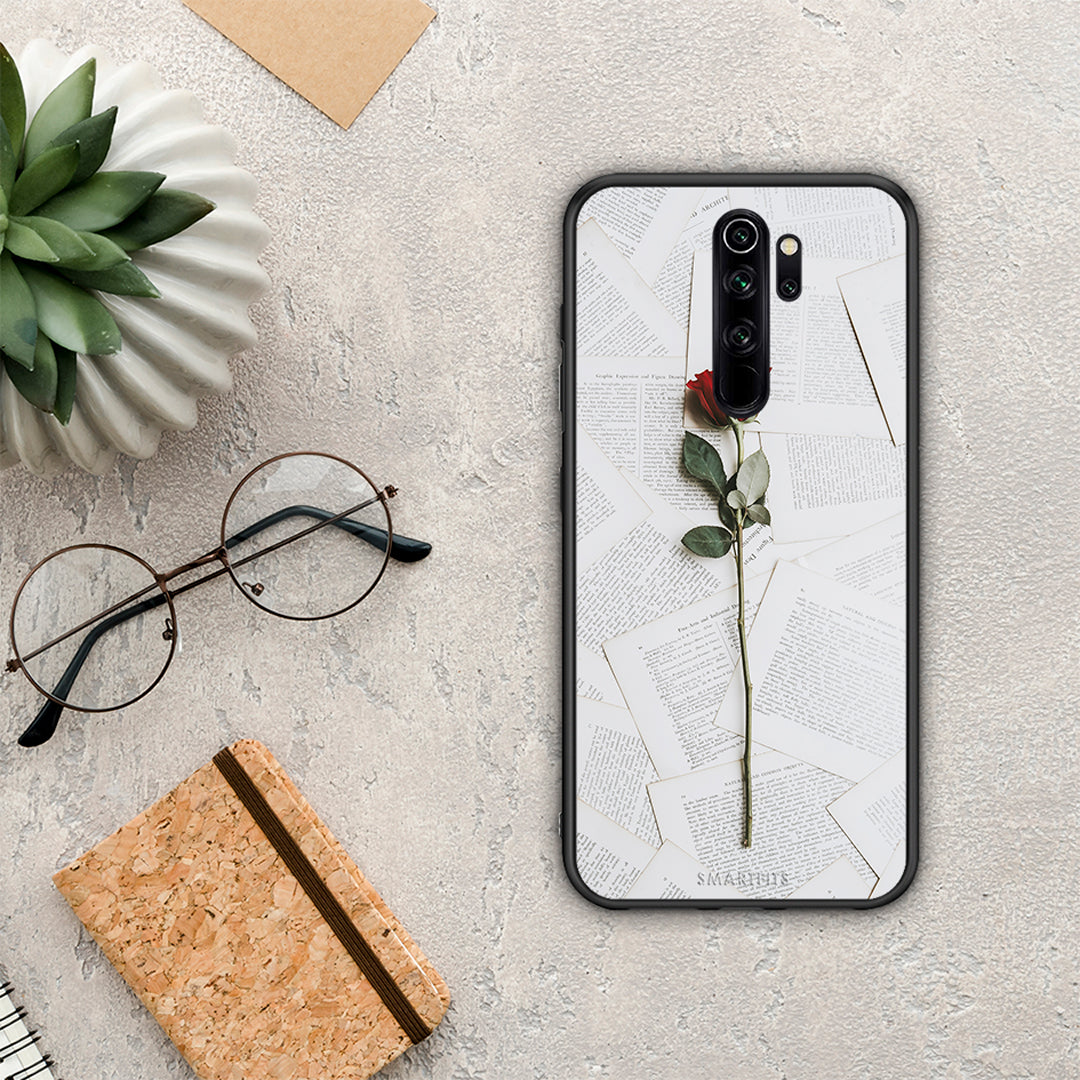 Red Rose - Xiaomi Redmi Note 8 Pro case