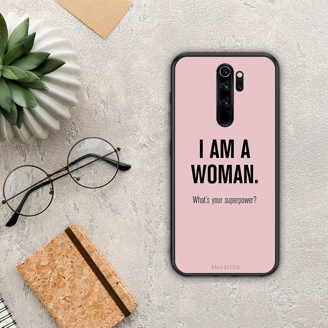 Superpower Woman - Xiaomi Redmi Note 8 Pro case