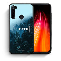 Thumbnail for Θήκη Xiaomi Redmi Note 8 Breath Quote από τη Smartfits με σχέδιο στο πίσω μέρος και μαύρο περίβλημα | Xiaomi Redmi Note 8 Breath Quote case with colorful back and black bezels